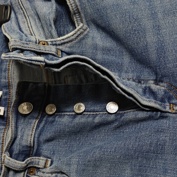 RE/DONE Originals Ultra High Rise Jeans Fade Away Size 28 - Picture 5 of 16